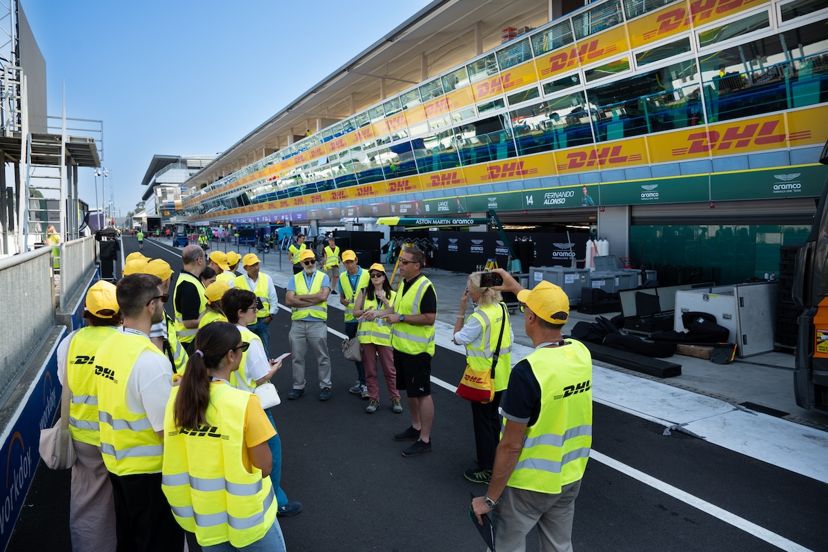 DHL festeggia il suo 20° anniversario come official logistics partner della F1