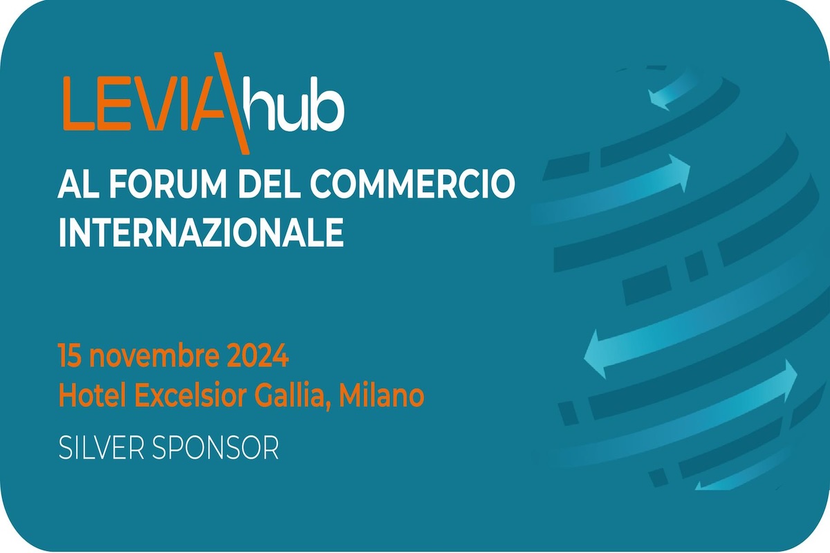 Leviahub sponsor del Forum del Commercio Internazionale