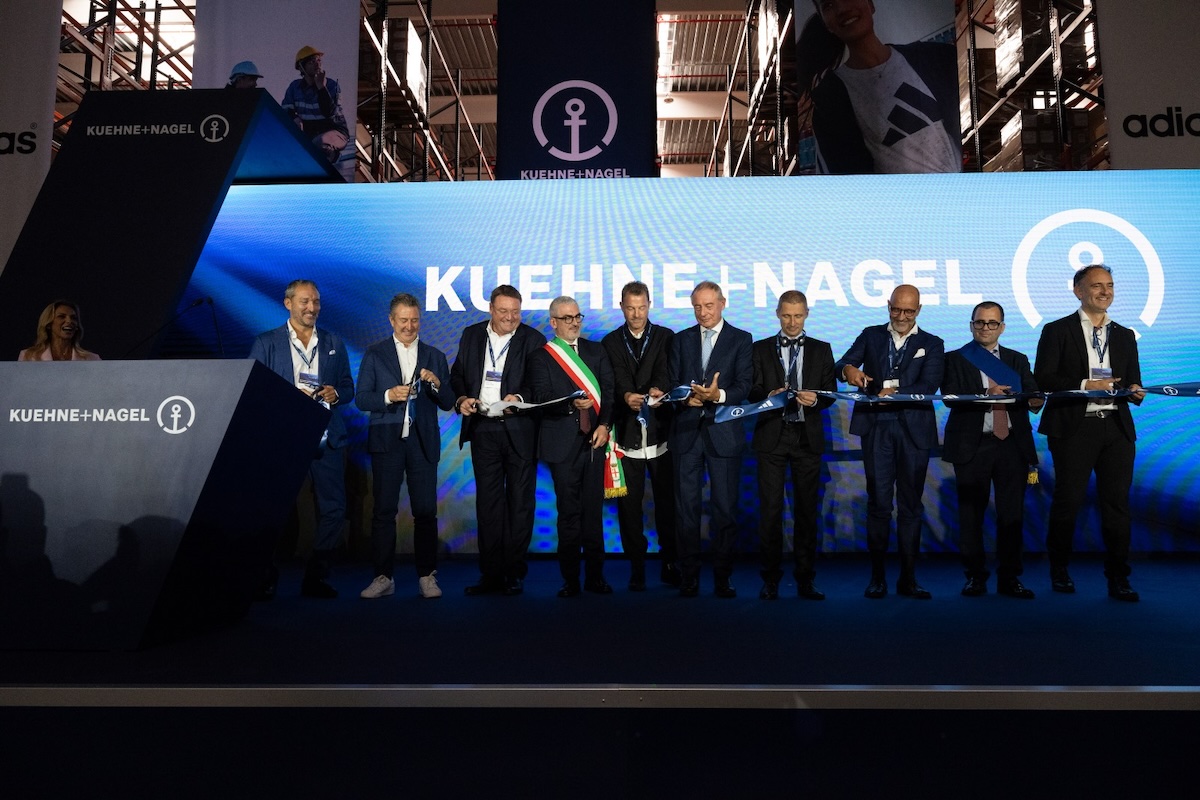 Kuehne+Nagel inaugura il più grande polo logistico mai realizzato per adidas in Italia