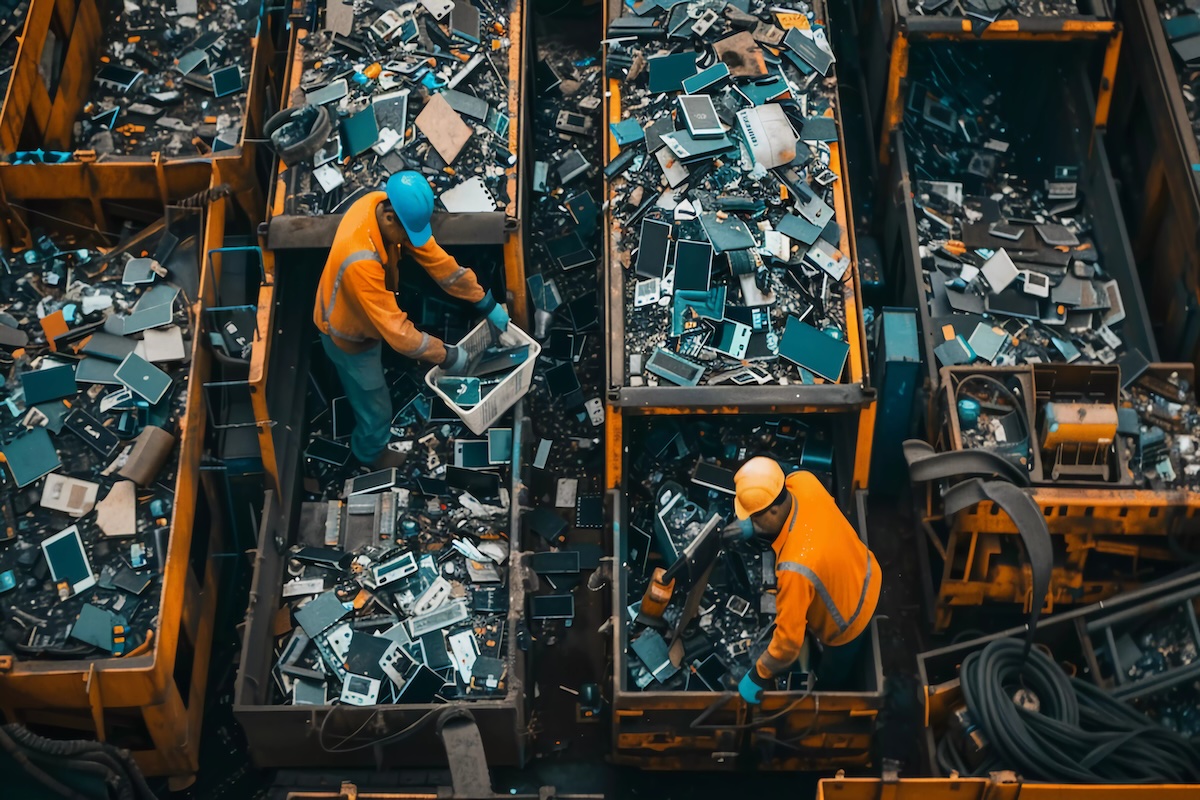 Le soluzioni TÜV SÜD per ridurre l'impatto dei rifiuti elettronici (62mio di tonn nel 2022)